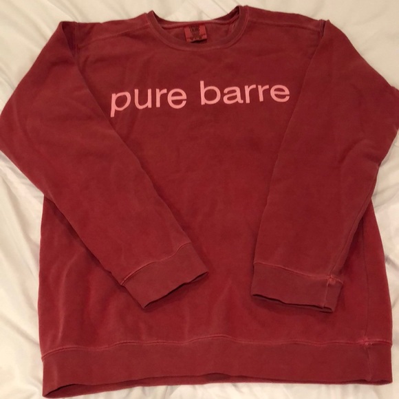 Comfort Colors Sweaters Pure Barre Sweatshirt Poshmark